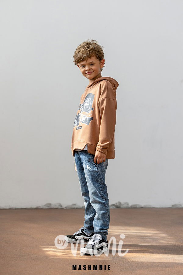 Mash Mnie soft blue denim jeans WOLF