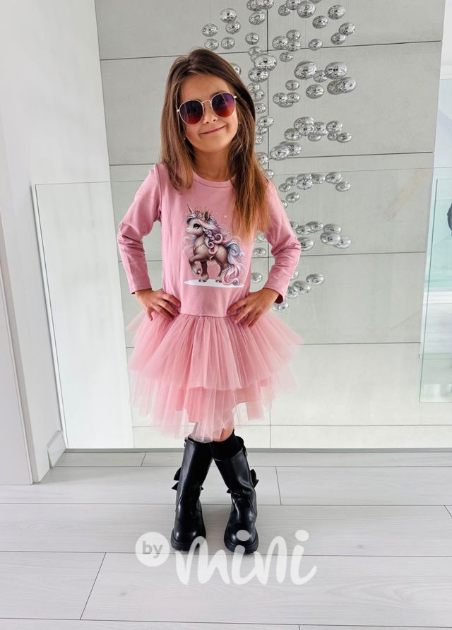 Unicorn tutu šaty