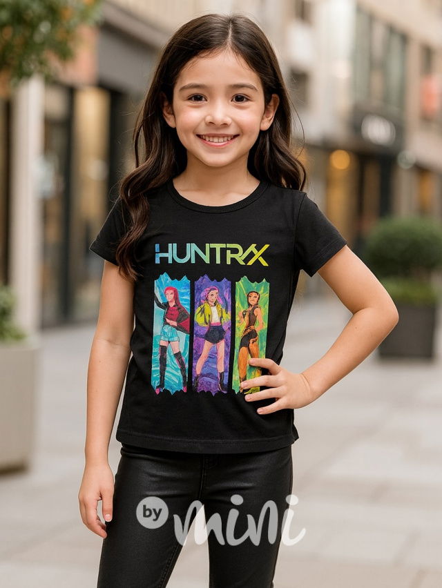 Huntrix triko černé