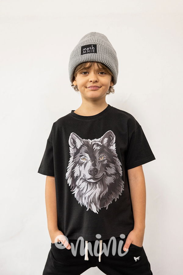 Mash Mnie triko wolf černé