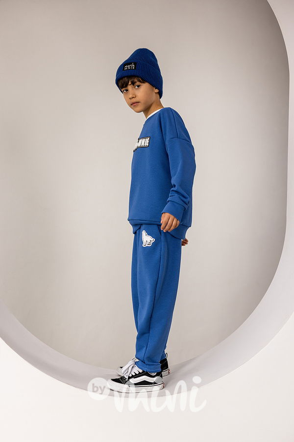 Mash Mnie volné tepláky modré