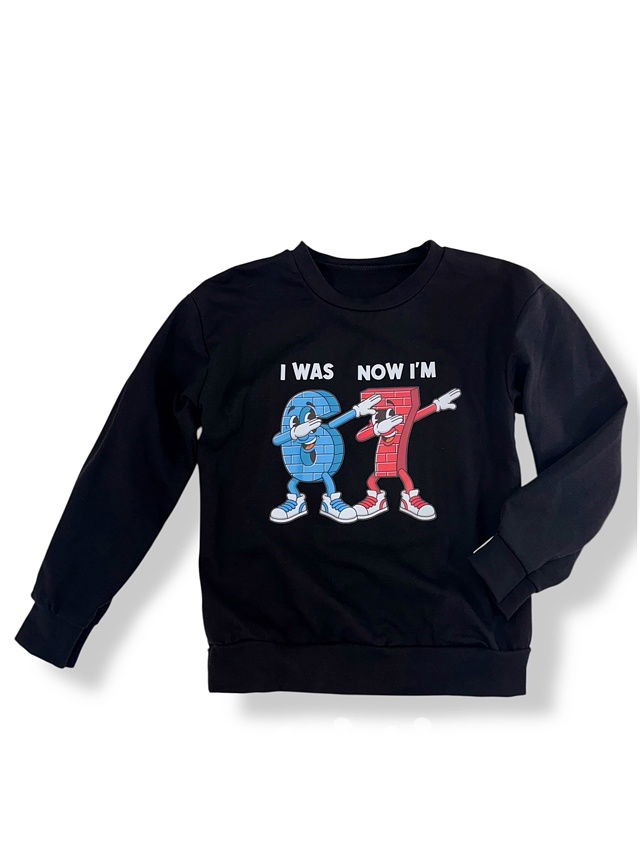 Six Seven mikina černá