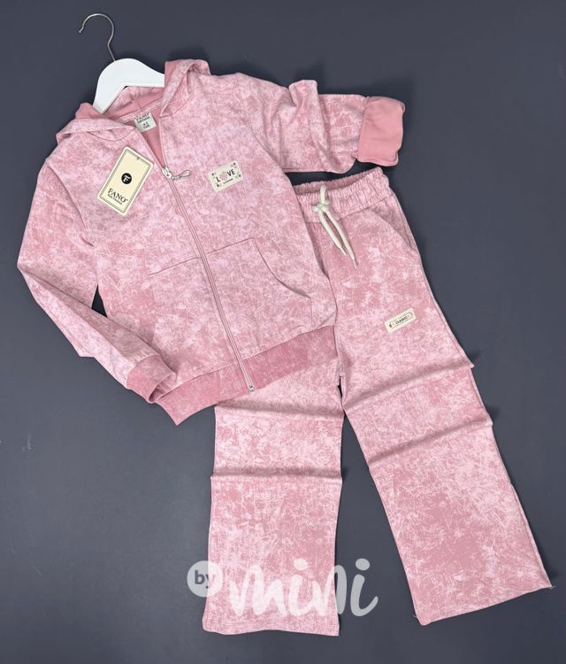 Pink melange souprava