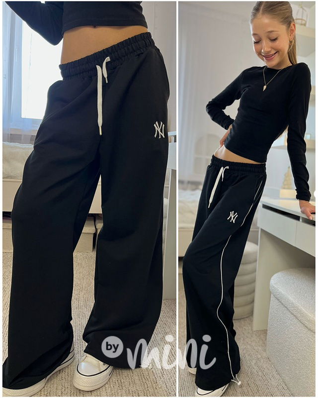 Relax NY lounge tepláky černé