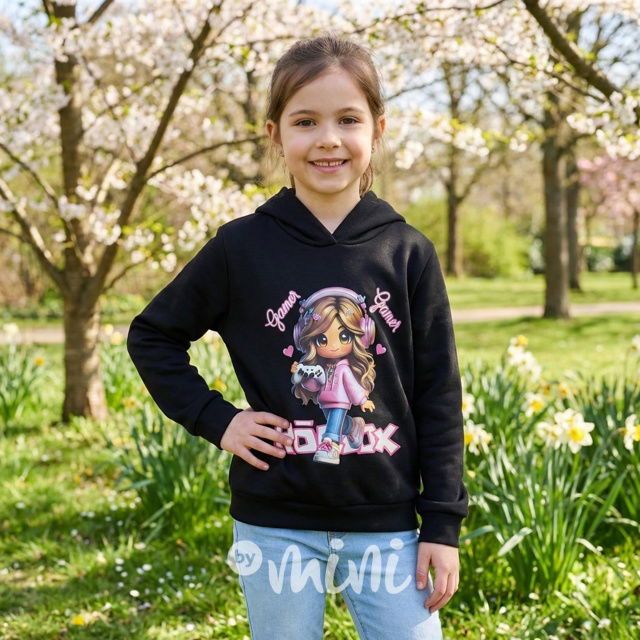 Roblox mikina černá