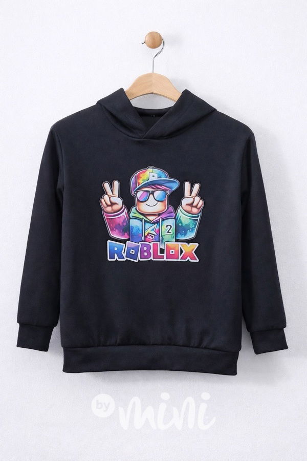 Roblox mikina černá