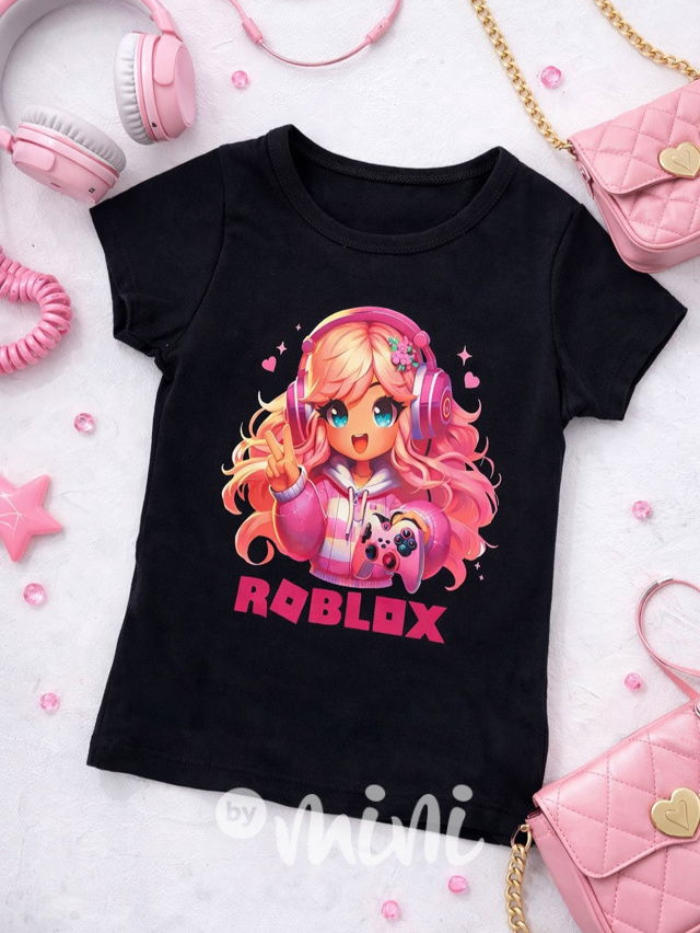 Roblox GIRL triko černé