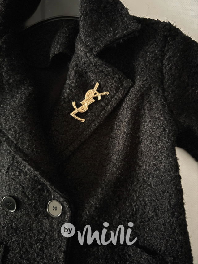 Alpaka kabátek SAINT černý