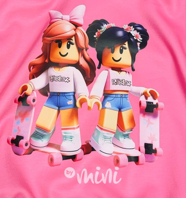 Roblox mikina friends růžová