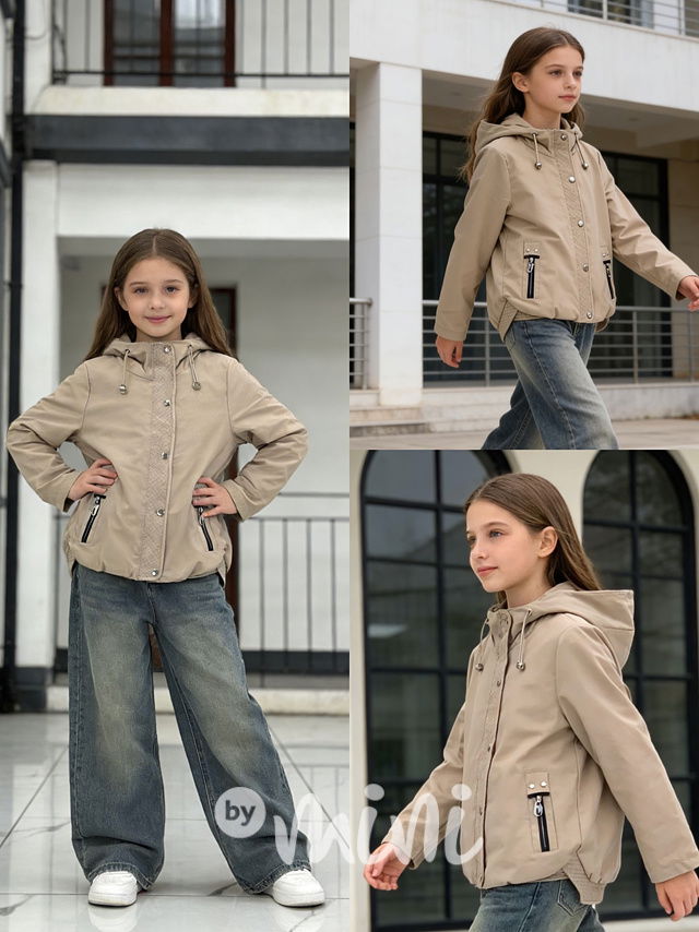 Jarní bunda Emily béžová