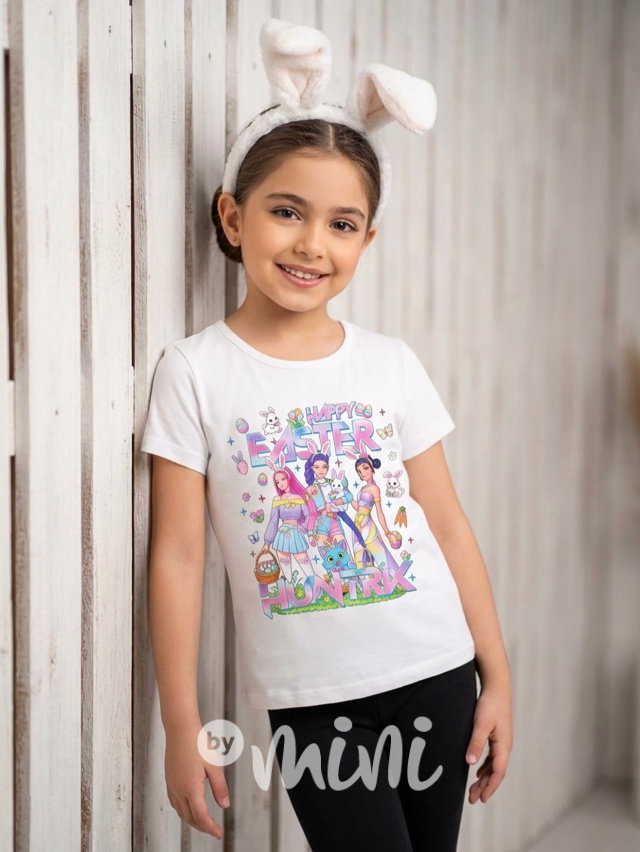 Velikonoční HUNTRIX triko bílé