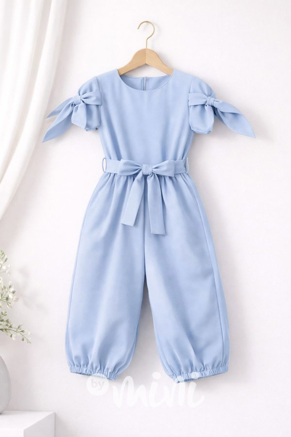 Mašličkový overal nebeský