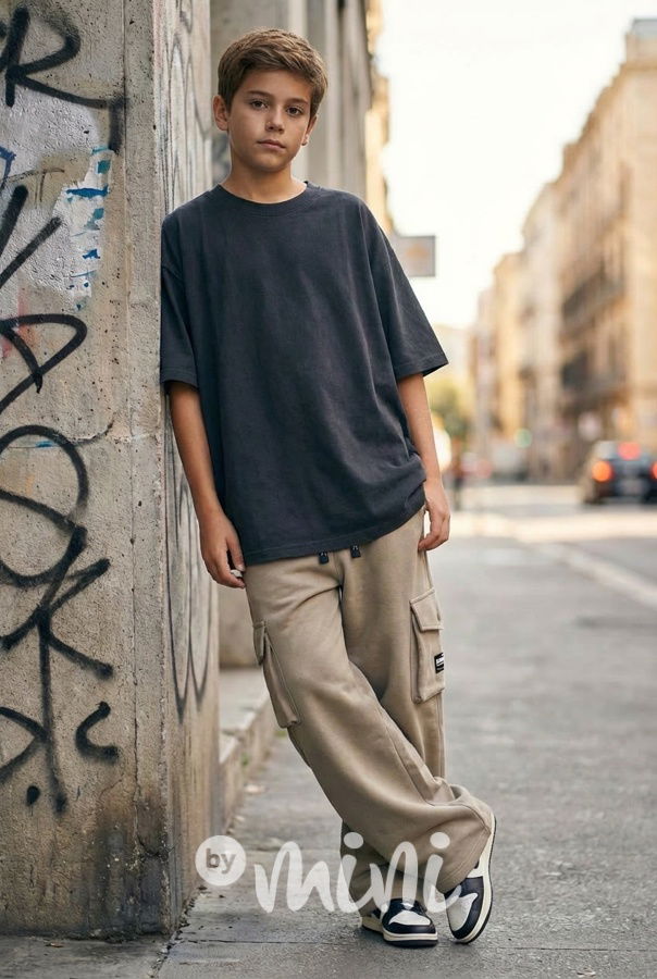 Baggy kapsáče béžové