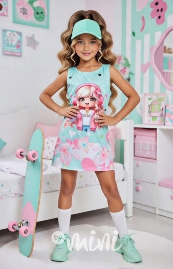 ROBLOX letní šaty mint