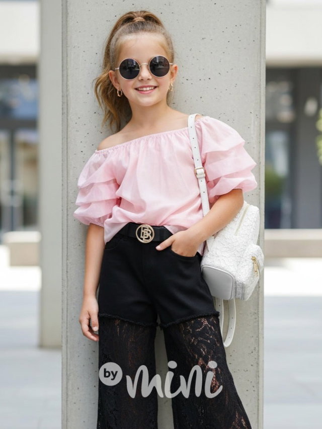 Růžová blůzka CHIC