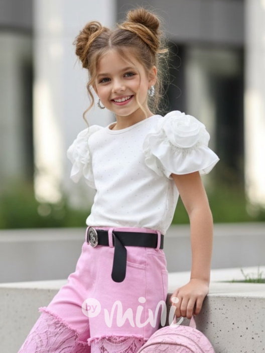 Blůzka s kamínky ROSE