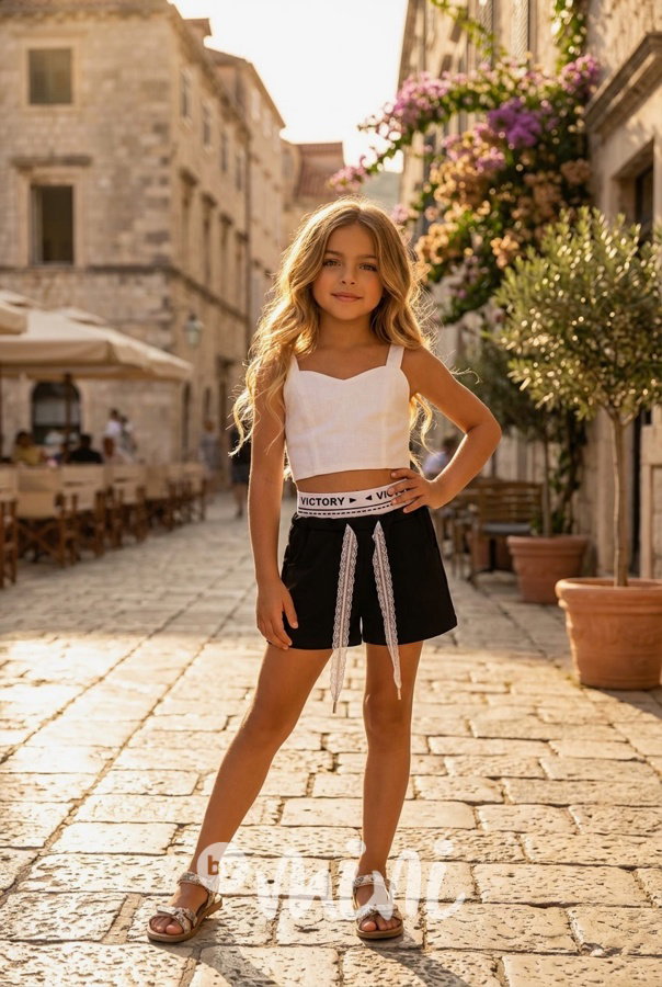 Victory šortky černé