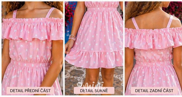 Puntíkaté hispánky PINK