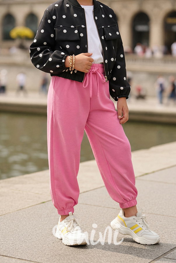 Letní vzdušné harémky pink