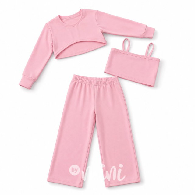 PINK trojkomplet