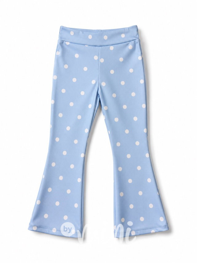 Puntíkaté zvonáče blue