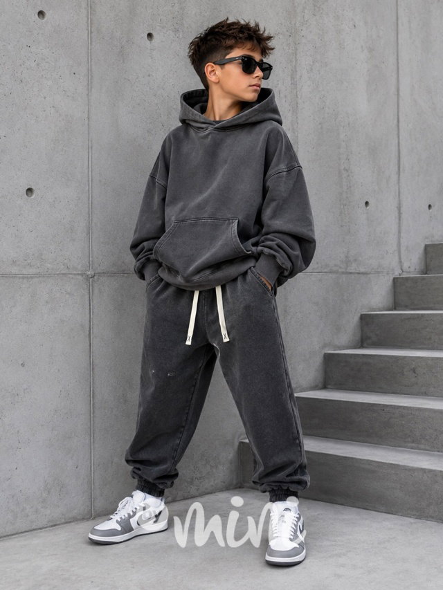 Soft denim cotton baggy