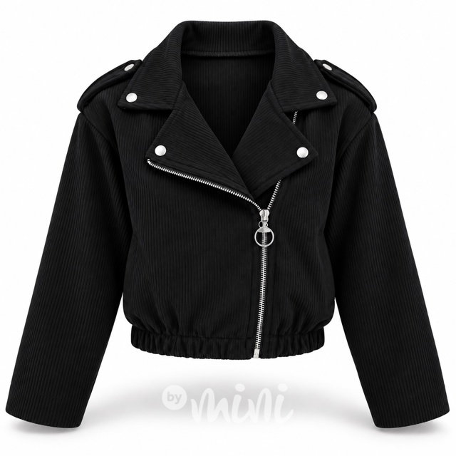Podzimní fashion bundička černá