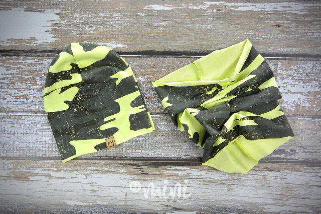 Neon army houmles čepka s tunelem