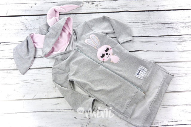 Bunny tunikomikča grey