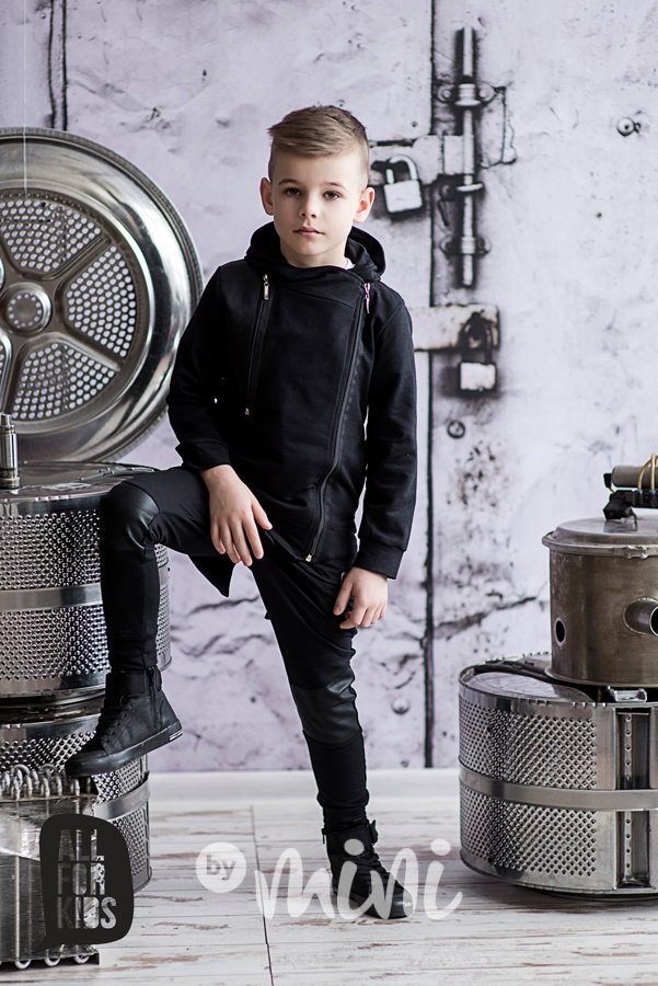 Leather zipová mikina