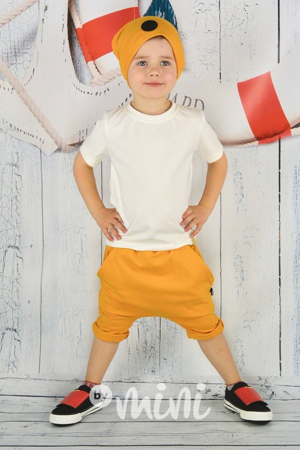 Baggy kraťasy mustard