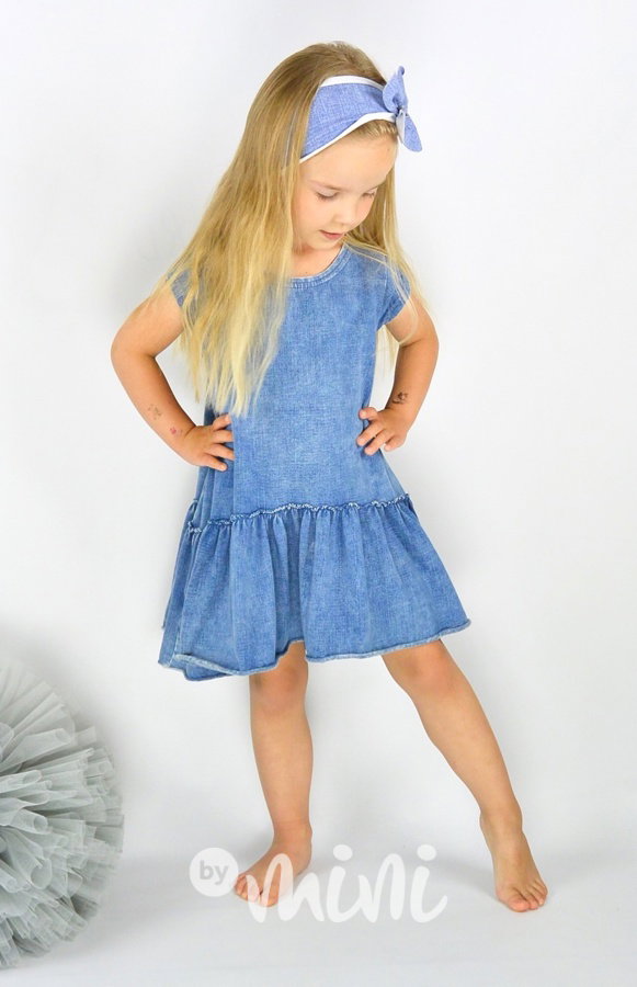 Jeans šaty pro dívky