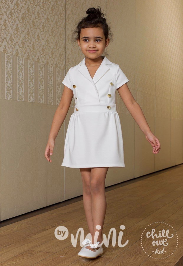 Uniform dress white
