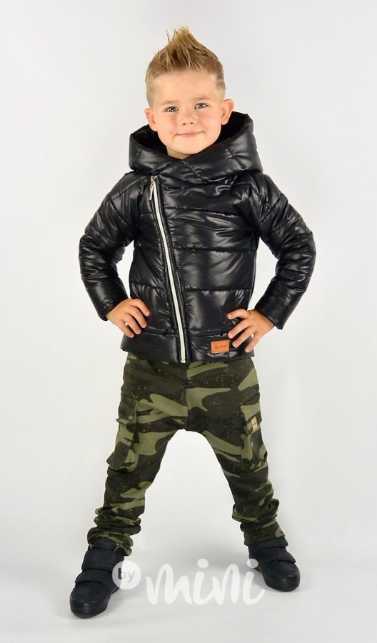 Khaki army baggy kapsáče zip