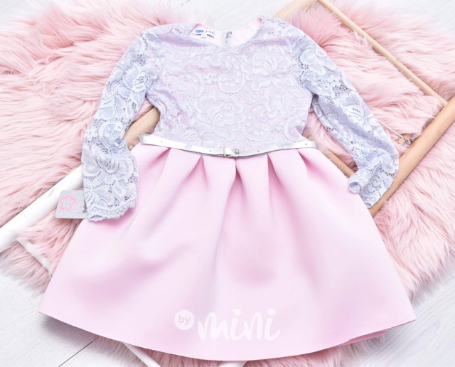 Luxury Pink&Grey dress