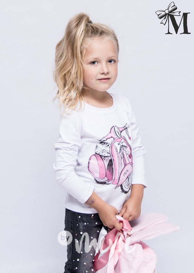 Triko pink skůtr