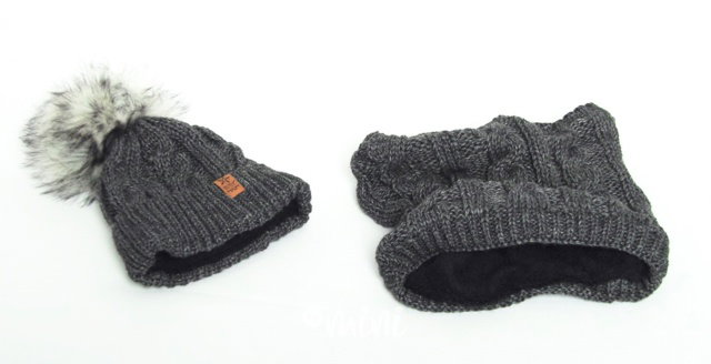 SUPER TERMO kulich + maxi nákrčník dark grey