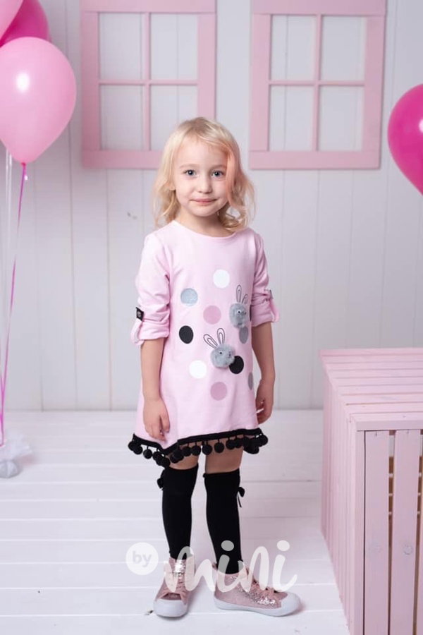 Bambulkové šaty pink
