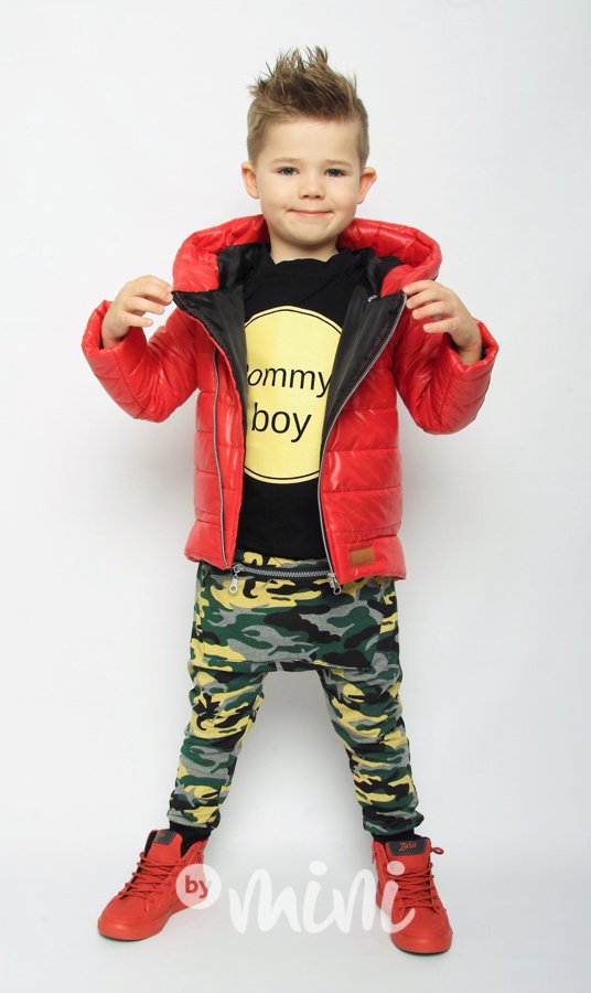 Mommy's boy set black