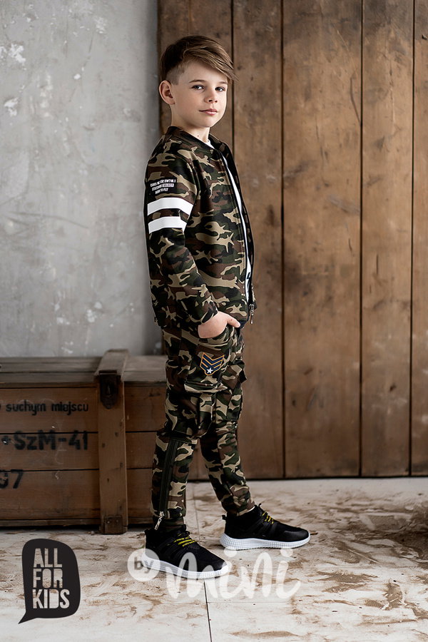Military army tepláky