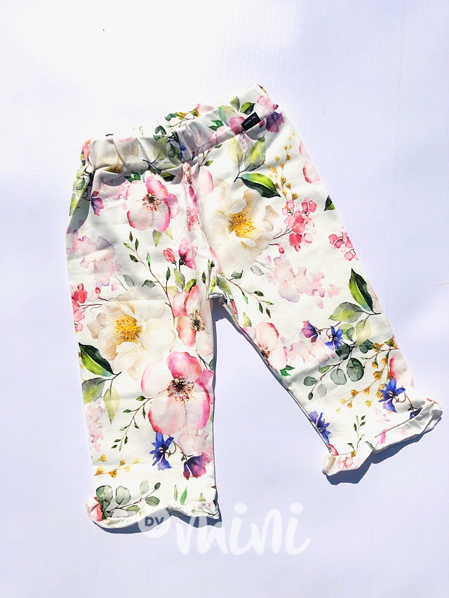 Květované fresh cotton dětské kraťásky