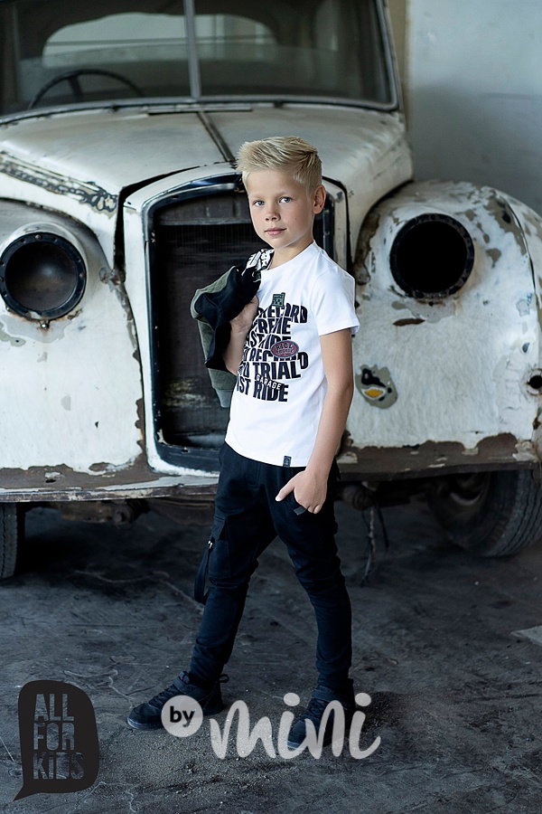 bílé tričko pro kluka