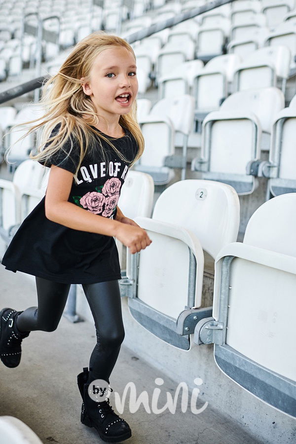 *Premium* leather legíny mat