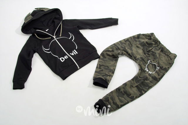 DEVIL chlapecká souprava army
