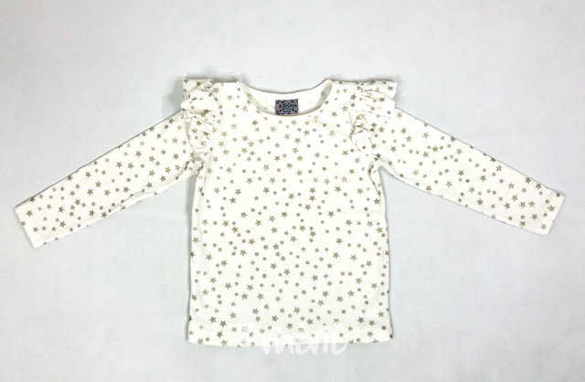 Gold stars blůzka Lily Grey bílá