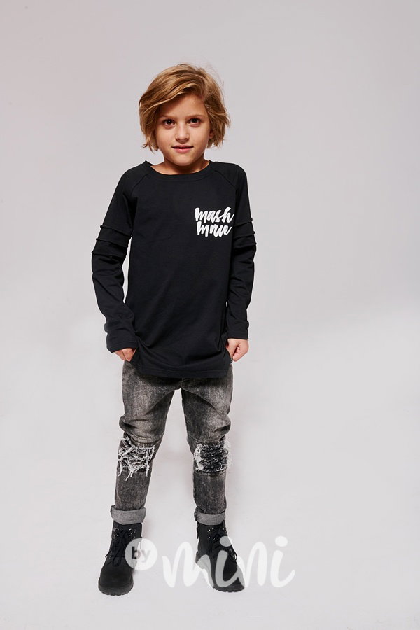 *Premium* ripped jeans ice black