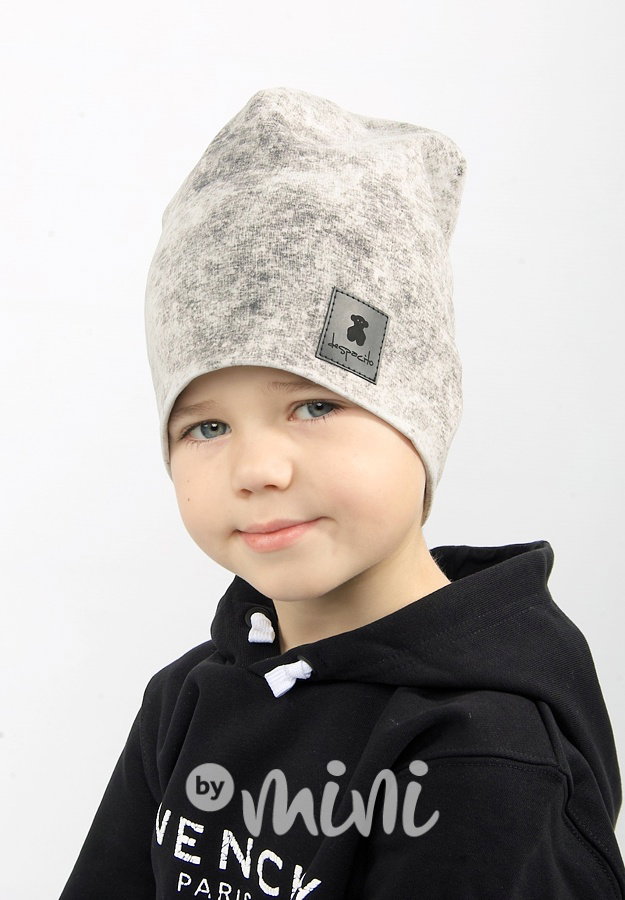 Despacito beanie čepka - bear grey