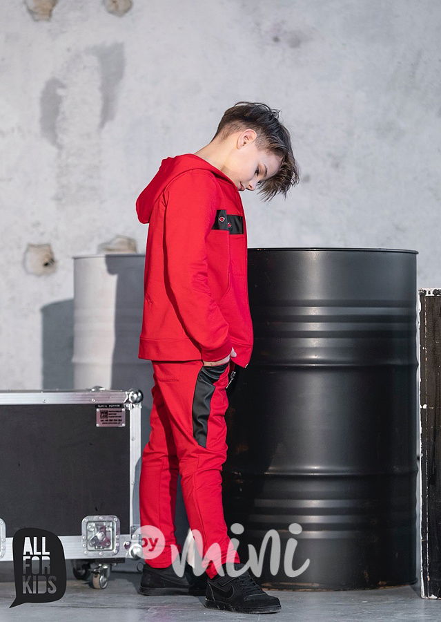 Music 3pcs souprava - červená