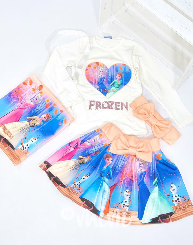 4ks FROZEN set - lososový