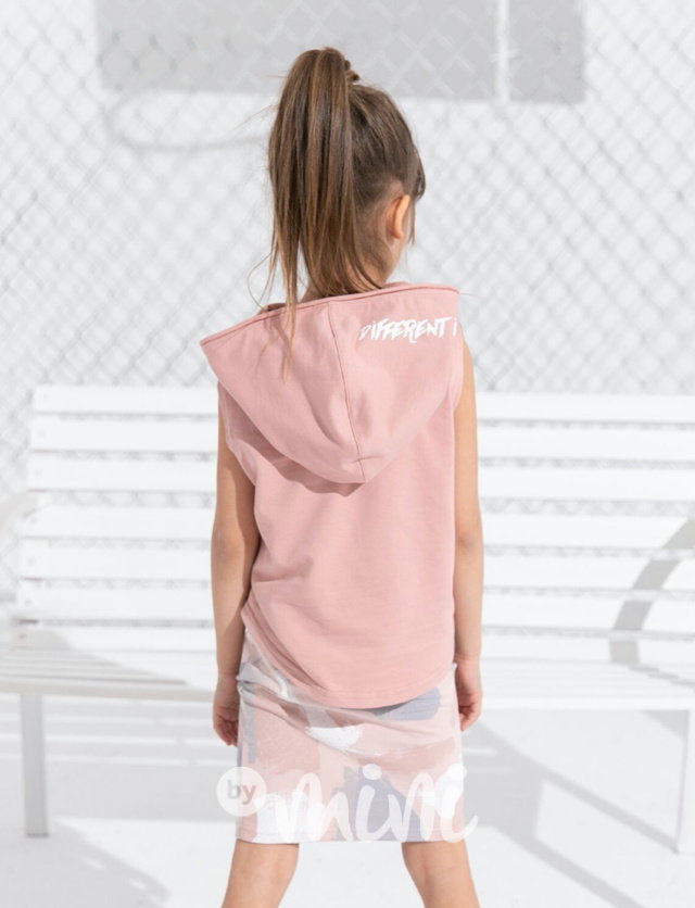 Different hoodie top pink *Premium*